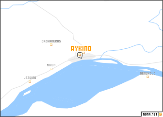 map of Aykino