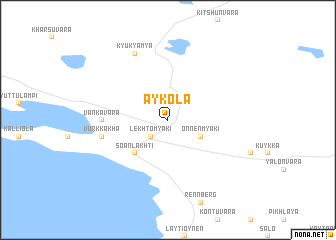map of Aykola