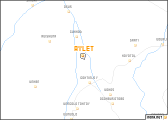 map of Āylet