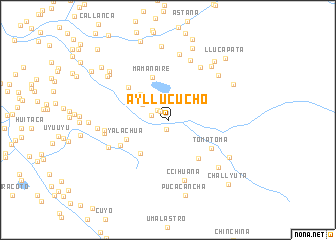 map of Ayllucucho