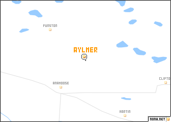 map of Aylmer