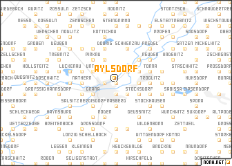 map of Aylsdorf