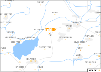 map of Aymak