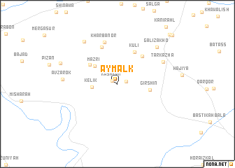 map of Aymalk