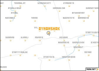 map of Aymamshak