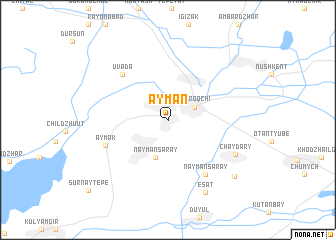 map of Ayman