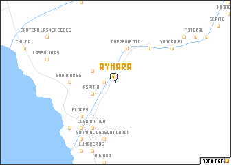 map of Aymará