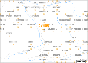 map of Aymas