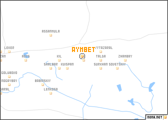 map of Aymbet