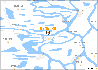 map of Aymenkin