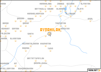 map of ‘Ayn Āhilah