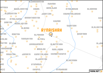 map of ‘Ayn ‘Āʼishah