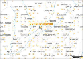 map of ‘Ayn al ‘Asharah