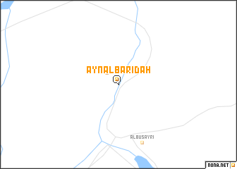 map of ‘Ayn al Bāridah