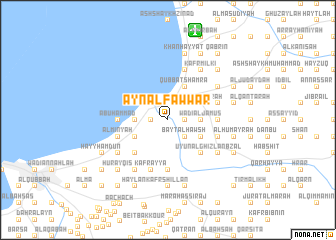 map of ‘Ayn al Fawwār