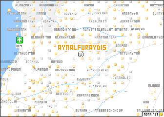 map of ‘Ayn al Furaydīs