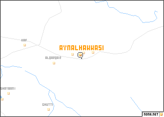 map of ‘Ayn al Ḩawwāsī
