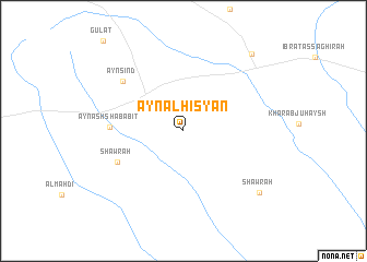 map of ‘Ayn al Ḩisyān