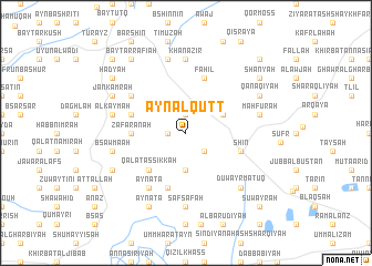 map of ‘Ayn al Quţţ