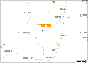 map of Aynatas