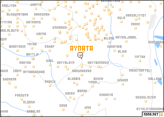 map of ‘Aynātā