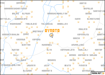 map of ‘Aynātā