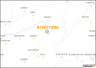 map of ‘Ayn at Tīnah