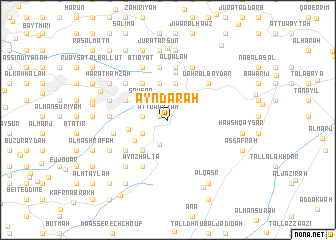 map of ‘Ayn Dārah