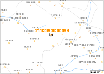 map of Aynka-i Sa‘id-a Rash