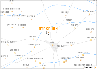 map of ‘Aynkāwah