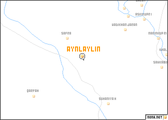 map of ‘Ayn Laylīn