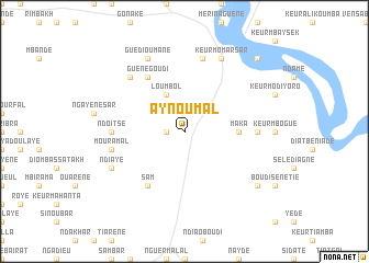 map of Aynoumal