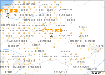 map of ‘Aynţūrah