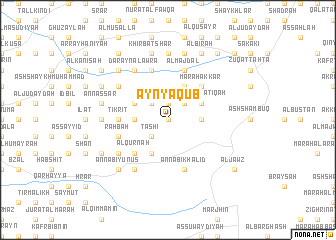 map of ‘Ayn Ya‘qūb