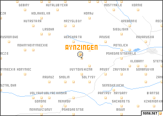 map of Aynzingen