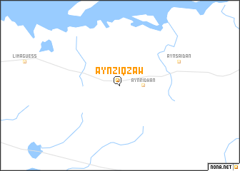 map of ‘Ayn Zīqzāw