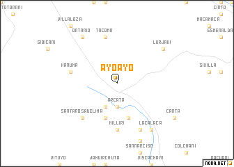 map of Ayo Ayo