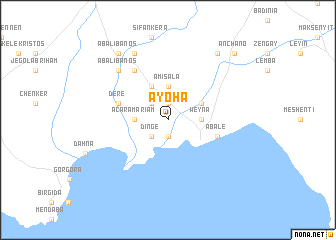 map of Āyoha