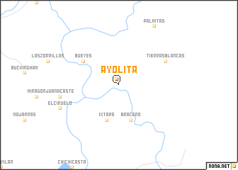 map of Ayolita