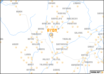 map of Ayom