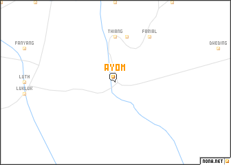 map of Ayom