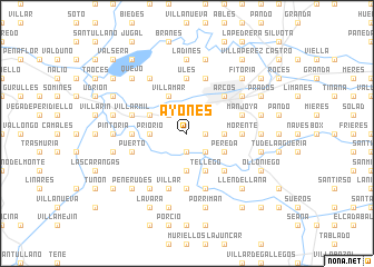 map of Ayones