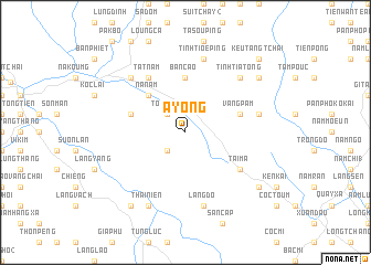 map of A Yong