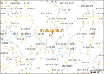 map of Ayos Lomboy