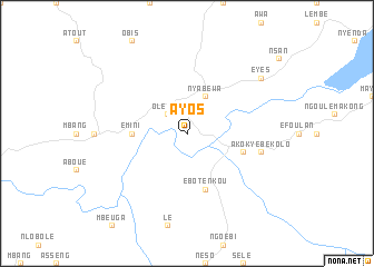 map of Ayos