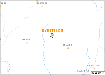 map of Ayotitlán