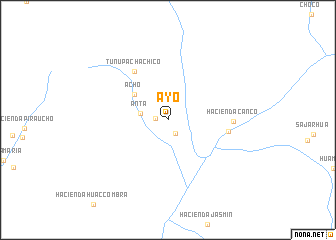 map of Ayo