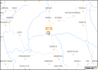 map of Ayo