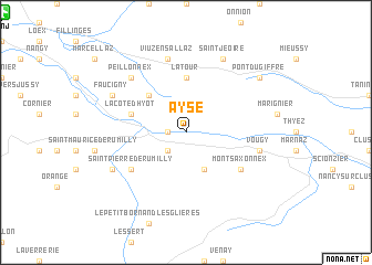 map of Ayse