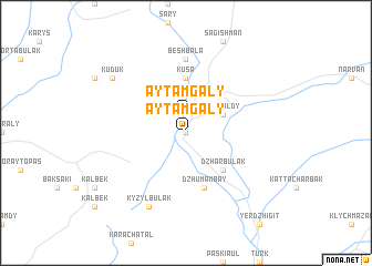 map of Aytamgaly